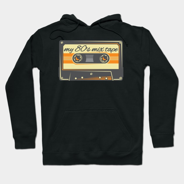 tape cassettes retro Hoodie by Jandjprints